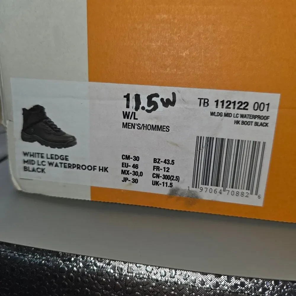 Timberland White Ledge Waterproof Mid Hiker Boot Size: 11.5 W